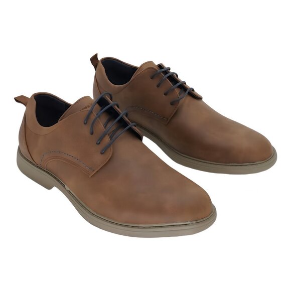 Aston Marc Verlon Men\'s Oxford Dress Shoes Tan Size 8.5M main image 6